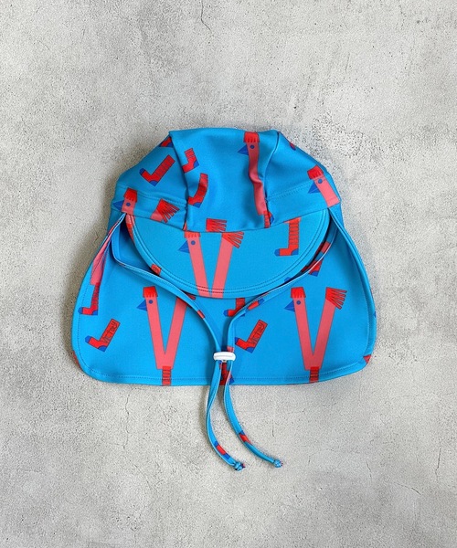 HOGAN RANCH WEAR(ホーガンランチウエア)の「スイムキャップ/UVカット(kids/S~M)(水着・キッズ・ミント/グリーン/ブラウン/ピンク/マルチ/ライトブルー・S/M)」の13枚目の写真