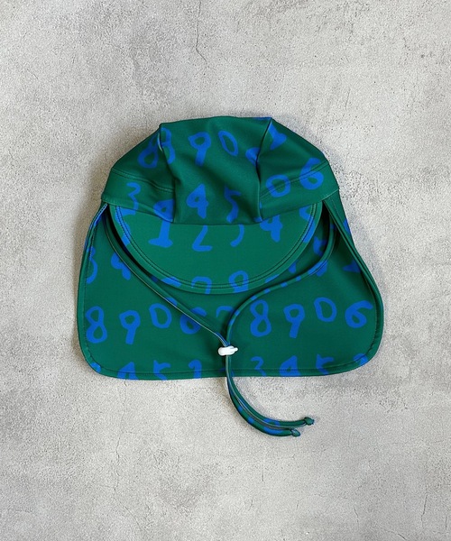 HOGAN RANCH WEAR(ホーガンランチウエア)の「スイムキャップ/UVカット(kids/S~M)(水着・キッズ・ミント/グリーン/ブラウン/ピンク/マルチ/ライトブルー・S/M)」の9枚目の写真