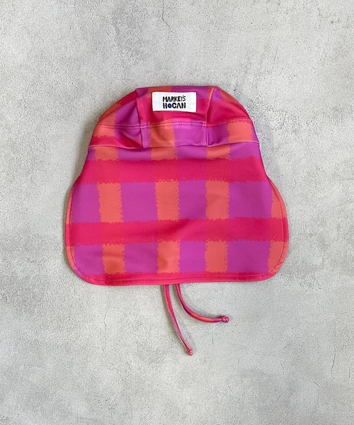 HOGAN RANCH WEAR(ホーガンランチウエア)の「スイムキャップ/UVカット(kids/S~M)(水着・キッズ・ミント/グリーン/ブラウン/ピンク/マルチ/ライトブルー・S/M)」の16枚目の写真