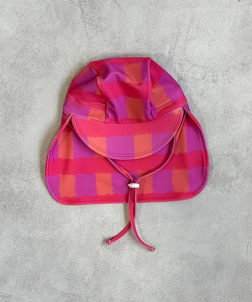 HOGAN RANCH WEAR(ホーガンランチウエア)の「スイムキャップ/UVカット(kids/S~M)(水着・キッズ・ミント/グリーン/ブラウン/ピンク/マルチ/ライトブルー・S/M)」の15枚目の写真