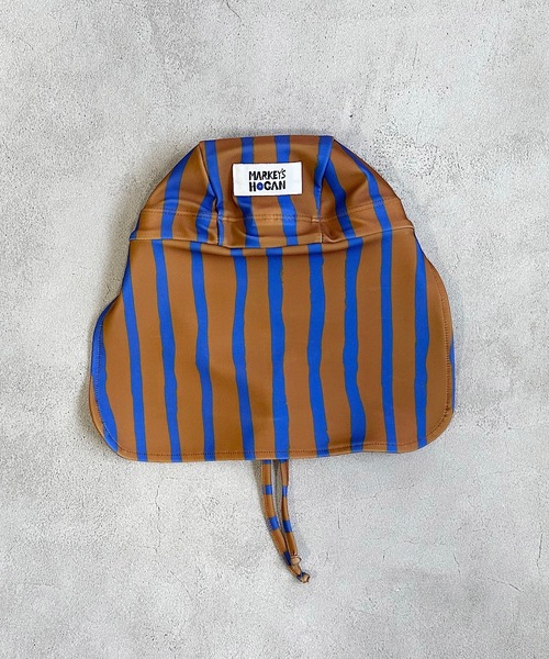 HOGAN RANCH WEAR(ホーガンランチウエア)の「スイムキャップ/UVカット(kids/S~M)(水着・キッズ・ミント/グリーン/ブラウン/ピンク/マルチ/ライトブルー・S/M)」の8枚目の写真