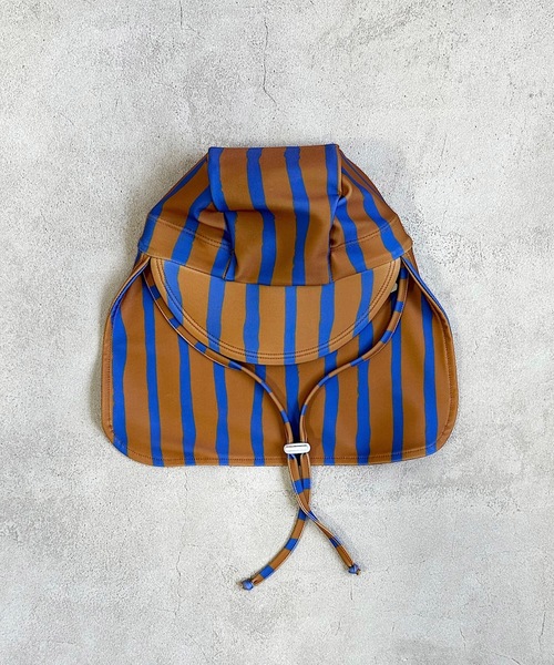 HOGAN RANCH WEAR(ホーガンランチウエア)の「スイムキャップ/UVカット(kids/S~M)(水着・キッズ・ミント/グリーン/ブラウン/ピンク/マルチ/ライトブルー・S/M)」の7枚目の写真