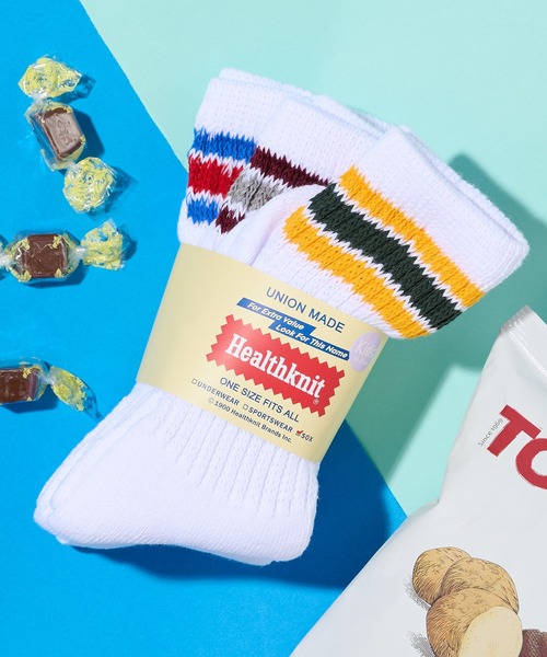Healthknit(ヘルスニット)の「【Healthknit】キッズソックス(ソックス/靴下・キッズ・その他1/その他3/その他2/その他4/その他5・S/M)」の1枚目の写真