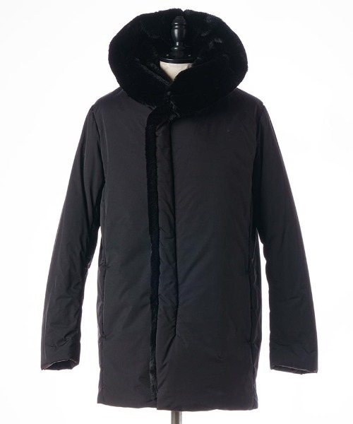 wjk（ダヴルジェイケイ）の「mj9199-witch coat コート（ダウンジャケット/コート・メンズ・カーキ/ブラック・L/M/S/XL）」の20枚目の写真