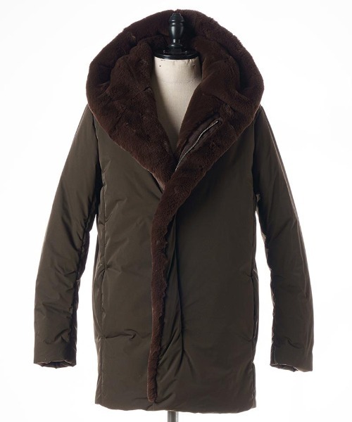 wjk（ダヴルジェイケイ）の「mj9199-witch coat コート（ダウンジャケット/コート・メンズ・カーキ/ブラック・L/M/S/XL）」の21枚目の写真