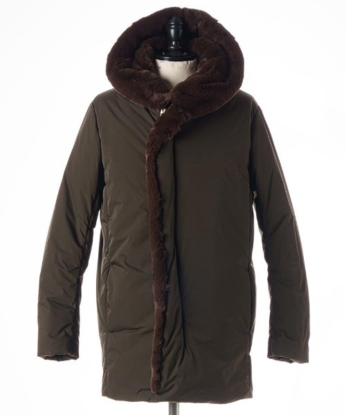 wjk（ダヴルジェイケイ）の「mj9199-witch coat コート（ダウンジャケット/コート・メンズ・カーキ/ブラック・L/M/S/XL）」の22枚目の写真