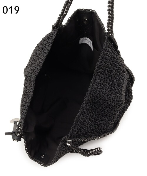 OPAQUE.CLIP（オペークドットクリップ）の「◆フリルかぎ針あみバッグ【A4収納可/軽量】（トートバッグ・レディース・ブラック/ブラウン系・00）」の19枚目の写真