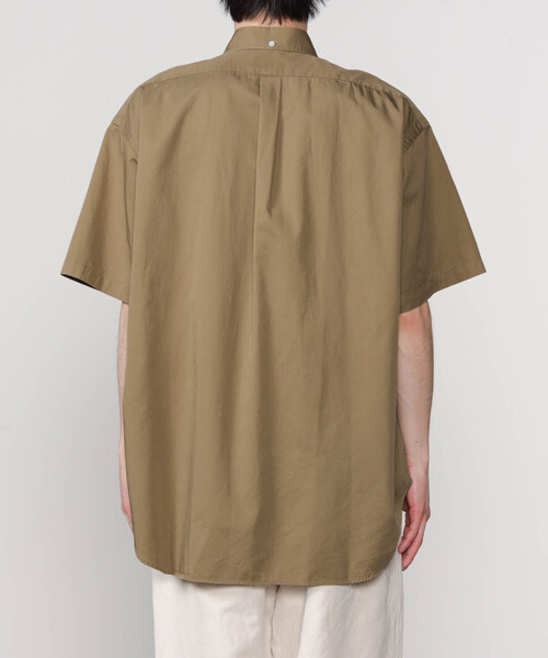 Gymphlex | コットンツイル ボタンダウン半袖シャツ MEN