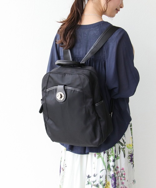Cepica（セピカ）の「牛革×ナイロン捻り金具リュック（バックパック
