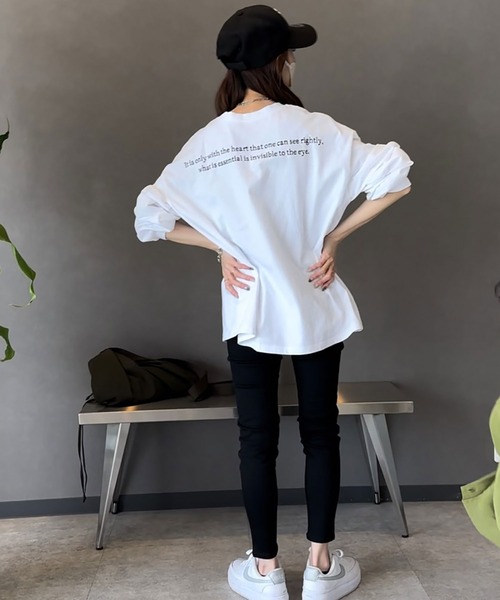 INTERPLAY(インタープレイ)の「【INTERPLAY x PEN】「INVISIBLE SENSATION」ポケット ロンTee(Tシャツ/カットソー・レディース・ライトグレー/ホワイト/ブラック・FREE)」の9枚目の写真
