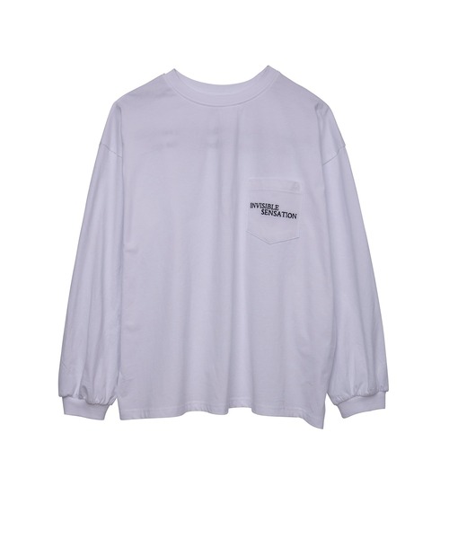 INTERPLAY(インタープレイ)の「【INTERPLAY x PEN】「INVISIBLE SENSATION」ポケット ロンTee(Tシャツ/カットソー・レディース・ライトグレー/ホワイト/ブラック・FREE)」の11枚目の写真
