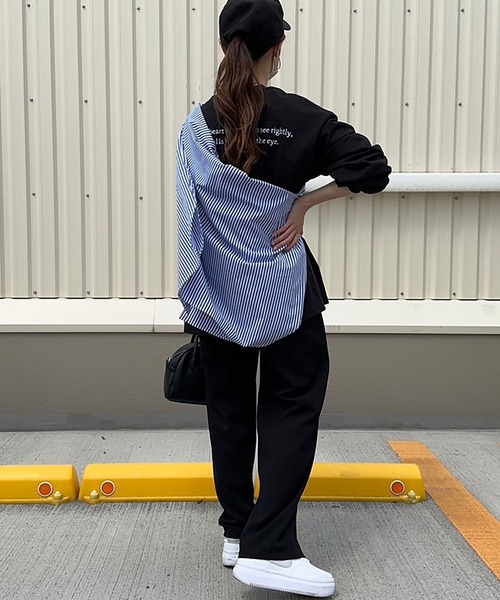 INTERPLAY(インタープレイ)の「【INTERPLAY x PEN】「INVISIBLE SENSATION」ポケット ロンTee(Tシャツ/カットソー・レディース・ライトグレー/ホワイト/ブラック・FREE)」の19枚目の写真