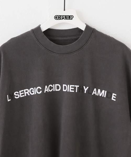 PULP/417EDIFICE（パルプフォーワンセブンエディフィス）の「【HOLIDAY / ホリデー】LYSERGIC TEE（Tシャツ/カットソー・メンズ・ブラック・SMALL/MEDIUM/LARGE/X-LARGE）」の6枚目の写真