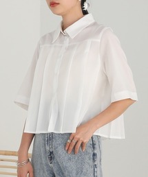 Bab | プリーツシャツブラウス(シャツ/ブラウス)