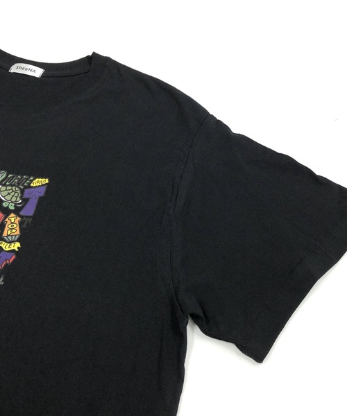 SHEENA（シーナ）の「グラフィックロゴBIGＴシャツ（Tシャツ/カットソー・レディース・ブラック/ホワイト/グリーン/オレンジ・M）」の15枚目の写真