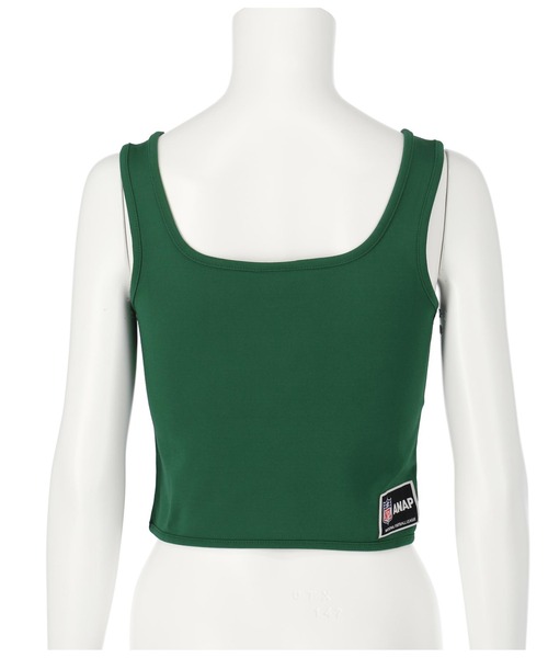 ANAP（アナップ）の「NFL×ANAPコルセットデザインタンクトップ（タンクトップ・レディース・ブラック/オフホワイト/モスグリーン・FREE）」の15枚目の写真