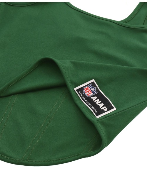 ANAP（アナップ）の「NFL×ANAPコルセットデザインタンクトップ（タンクトップ・レディース・ブラック/オフホワイト/モスグリーン・FREE）」の10枚目の写真