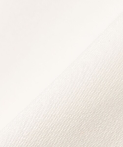 SHIPS Days(シップスデイズ)の「SHIPS Days:コットン プレーティング クロップド プルオーバー(Tシャツ/カットソー・レディース・オフホワイト/ブラック/パープル・ONE SIZE)」の4枚目の写真