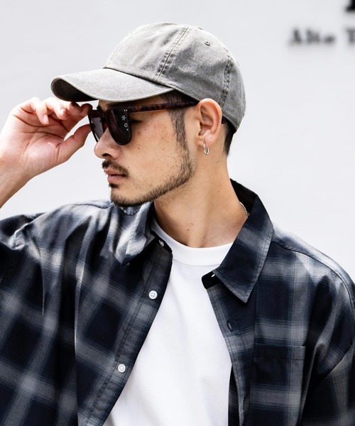 Rocky Monroe（ロッキーモンロー）の「ウェリントン型UVカット折りたたみサングラス（サングラス・メンズ・ピンク/ブラウン/イエロー/ブラック/ライトピンク・FREE）」の9枚目の写真