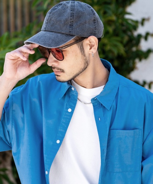 Rocky Monroe（ロッキーモンロー）の「ウェリントン型UVカット折りたたみサングラス（サングラス・メンズ・ピンク/ブラウン/イエロー/ブラック/ライトピンク・FREE）」の16枚目の写真