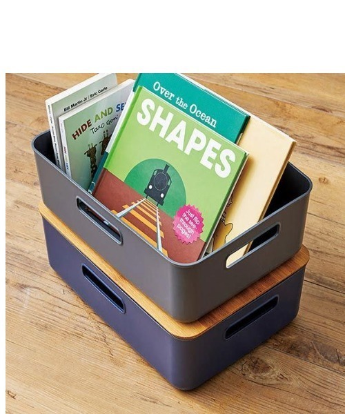 GEORGE'S（ジョージズ）の「WEB限定 蓋付き収納ボックス L 浅型