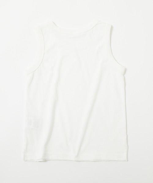 devirock（デビロック）の「ロング丈タンクトップ（タンクトップ・キッズ・ホワイト・100cm/110cm/120cm/130cm/140cm/150cm/160cm）」の8枚目の写真