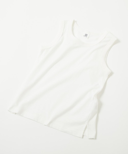 devirock（デビロック）の「ロング丈タンクトップ（タンクトップ・キッズ・ホワイト・100cm/110cm/120cm/130cm/140cm/150cm/160cm）」の12枚目の写真