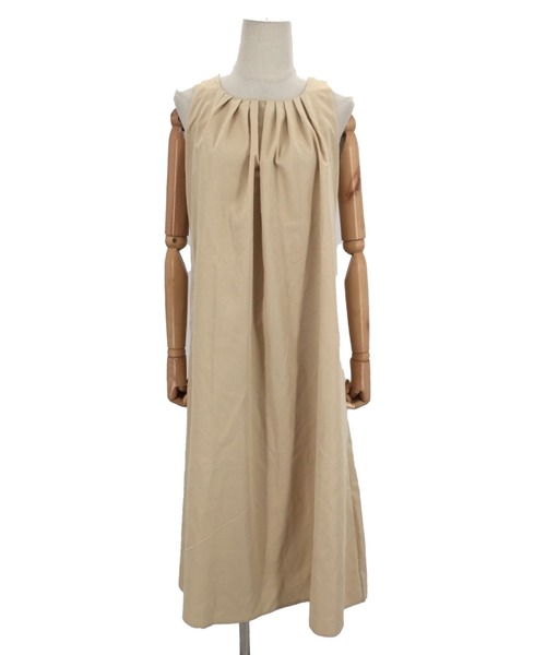 Amulet(アミュレット)の「ノースリーブワンピース(ワンピース・レディース・ベージュ/ホワイト・FREE)」の7枚目の写真