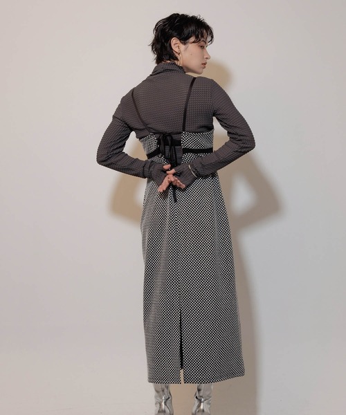 Limue（リミュ）の「メロウシャーリングトップス（Tシャツ/カットソー・レディース・チャコールグレー/アイボリー/ダークブルー・FREE）」の17枚目の写真