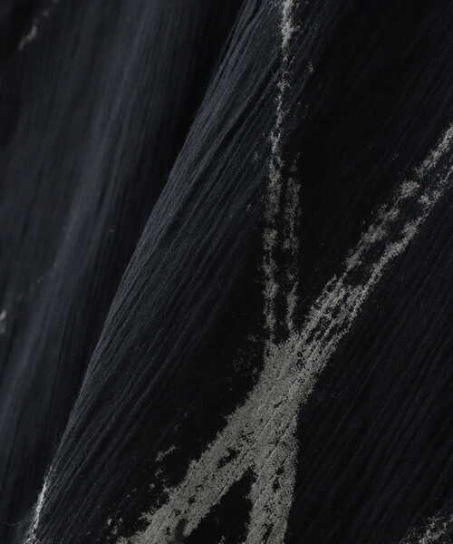 KMRii（ケムリ）の「KMRii/ケムリ/Discharged shirt（シャツ/ブラウス・レディース・ブラック・1）」の6枚目の写真