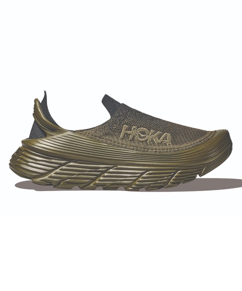 HOKA（ホカ）の「HOKA ONE ONE / ホカ オネオネ　Restore TC リストアーティーシー（サンダル・メンズ・ダークオリーブ/ブラック/タン・26/28/27/23/25/24）」の3枚目の写真