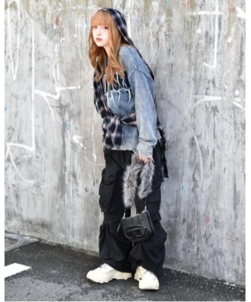 メンズ ナイロンカーゴパンツ ビッグポケット（その他パンツ）｜DIESEL