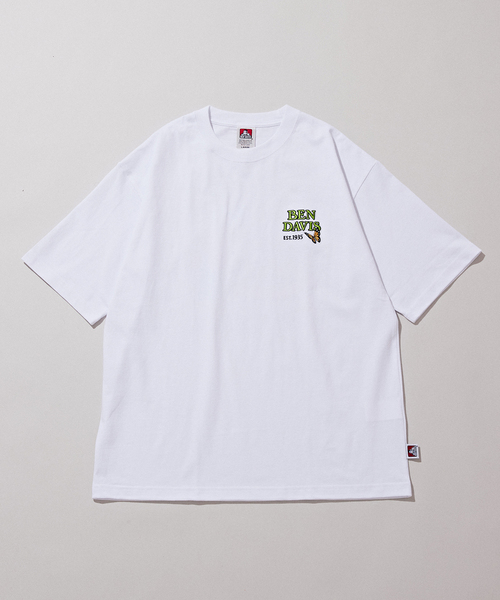 BEN DAVIS ORIGINALS（ベンデイビスオリジナルス）の「【BEN DAVIS / ベンデイビス】別注 Tシャツ ”Gardening”（Tシャツ/カットソー・メンズ・ブラウン/ホワイト/チャコールグレー・LARGE/MEDIUM/X-LARGE）」の2枚目の写真