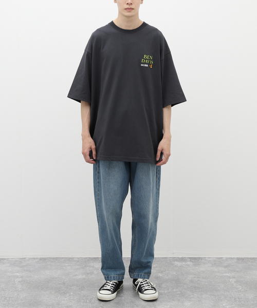 BEN DAVIS ORIGINALS（ベンデイビスオリジナルス）の「【BEN DAVIS / ベンデイビス】別注 Tシャツ ”Gardening”（Tシャツ/カットソー・メンズ・ブラウン/ホワイト/チャコールグレー・LARGE/MEDIUM/X-LARGE）」の6枚目の写真