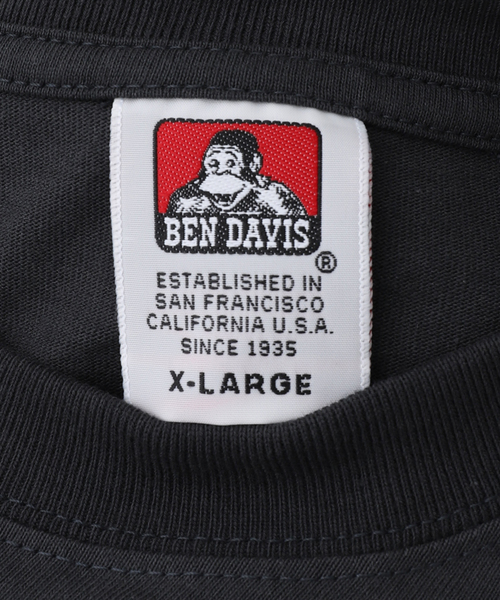 BEN DAVIS ORIGINALS（ベンデイビスオリジナルス）の「【BEN DAVIS / ベンデイビス】別注 Tシャツ ”Gardening”（Tシャツ/カットソー・メンズ・ブラウン/ホワイト/チャコールグレー・LARGE/MEDIUM/X-LARGE）」の22枚目の写真