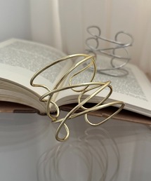 apres jour clair | 【apres jour clair×ARIAZ】クロスデザインバングル(バングル/リストバンド)