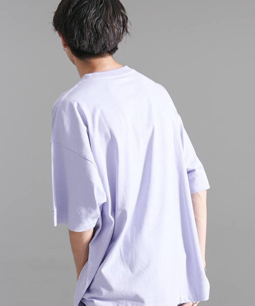 STARTER(スターター)の「『STARTER/スターター』BIG半袖TEE(Tシャツ/カットソー・メンズ・カーキ/ホワイト/ブラック/ラベンダー/モカ/ネイビー/杢グレー/ライトグレー・XL/L/M)」の8枚目の写真