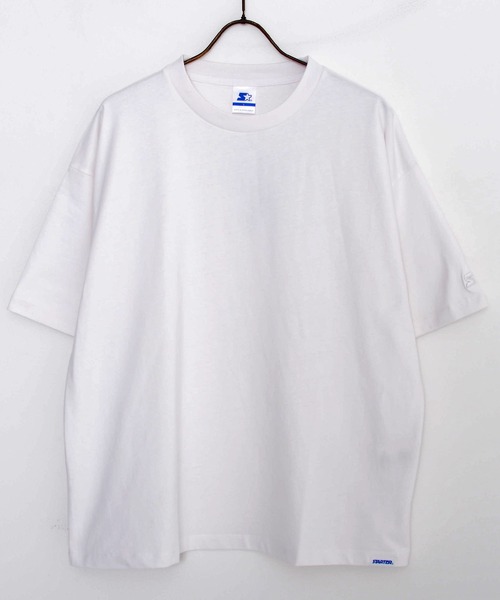 STARTER(スターター)の「『STARTER/スターター』BIG半袖TEE(Tシャツ/カットソー・メンズ・カーキ/ホワイト/ブラック/ラベンダー/モカ/ネイビー/杢グレー/ライトグレー・XL/L/M)」の11枚目の写真