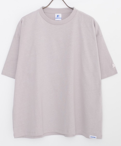 STARTER(スターター)の「『STARTER/スターター』BIG半袖TEE(Tシャツ/カットソー・メンズ・カーキ/ホワイト/ブラック/ラベンダー/モカ/ネイビー/杢グレー/ライトグレー・XL/L/M)」の16枚目の写真