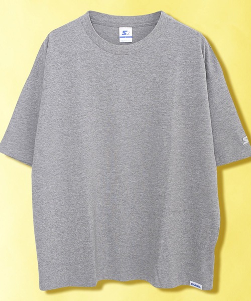 STARTER(スターター)の「『STARTER/スターター』BIG半袖TEE(Tシャツ/カットソー・メンズ・カーキ/ホワイト/ブラック/ラベンダー/モカ/ネイビー/杢グレー/ライトグレー・XL/L/M)」の17枚目の写真