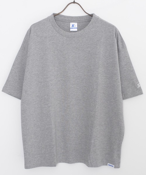 STARTER(スターター)の「『STARTER/スターター』BIG半袖TEE(Tシャツ/カットソー・メンズ・カーキ/ホワイト/ブラック/ラベンダー/モカ/ネイビー/杢グレー/ライトグレー・XL/L/M)」の18枚目の写真