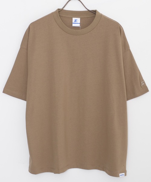 STARTER(スターター)の「『STARTER/スターター』BIG半袖TEE(Tシャツ/カットソー・メンズ・カーキ/ホワイト/ブラック/ラベンダー/モカ/ネイビー/杢グレー/ライトグレー・XL/L/M)」の20枚目の写真