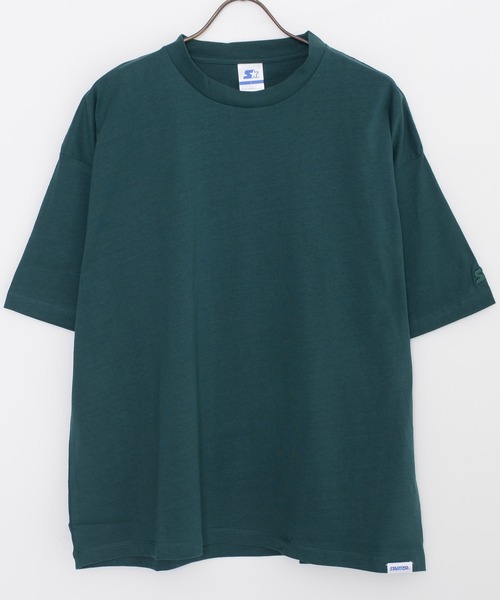 STARTER(スターター)の「『STARTER/スターター』BIG半袖TEE(Tシャツ/カットソー・メンズ・カーキ/ホワイト/ブラック/ラベンダー/モカ/ネイビー/杢グレー/ライトグレー・XL/L/M)」の22枚目の写真