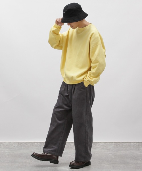 LAKOLE（ラコレ）の「8Wコールワイドパンツ / 972541（その他パンツ・メンズ・ネイビー/ブラウン/チャコールグレー/グレイッシュベージュ・SMALL/MEDIUM/LARGE）」の20枚目の写真