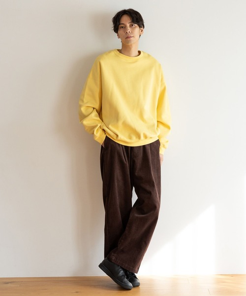 LAKOLE（ラコレ）の「8Wコールワイドパンツ / 972541（その他パンツ・メンズ・ネイビー/ブラウン/チャコールグレー/グレイッシュベージュ・SMALL/MEDIUM/LARGE）」の9枚目の写真