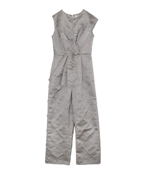 AMAIL（アマイル）の「Wave mood coverall（つなぎ/オールインワン・レディース・アイボリー/グレー・FREE）」の10枚目の写真