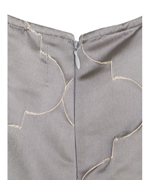 AMAIL（アマイル）の「Wave mood coverall（つなぎ/オールインワン・レディース・アイボリー/グレー・FREE）」の4枚目の写真