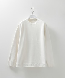 【ATON / エイトン】GARMENT DYED URAKE OVERDIZED PULLOVER