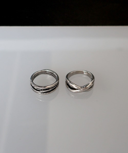 4INT.(フォイント)の「デザインリング / サージカルステンレス316L (金属アレルギー対応)(リング・メンズ・B/A・16号/18号)」の9枚目の写真