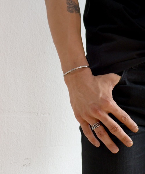 4INT.(フォイント)の「デザインリング / サージカルステンレス316L (金属アレルギー対応)(リング・メンズ・B/A・16号/18号)」の14枚目の写真